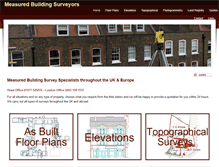 Tablet Screenshot of measuredsurveys.net